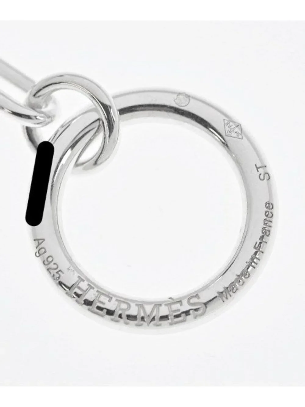 Hermes Bracelet Bangle Silver